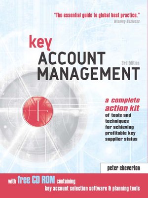 cover image of Key Account Management 3rd edition